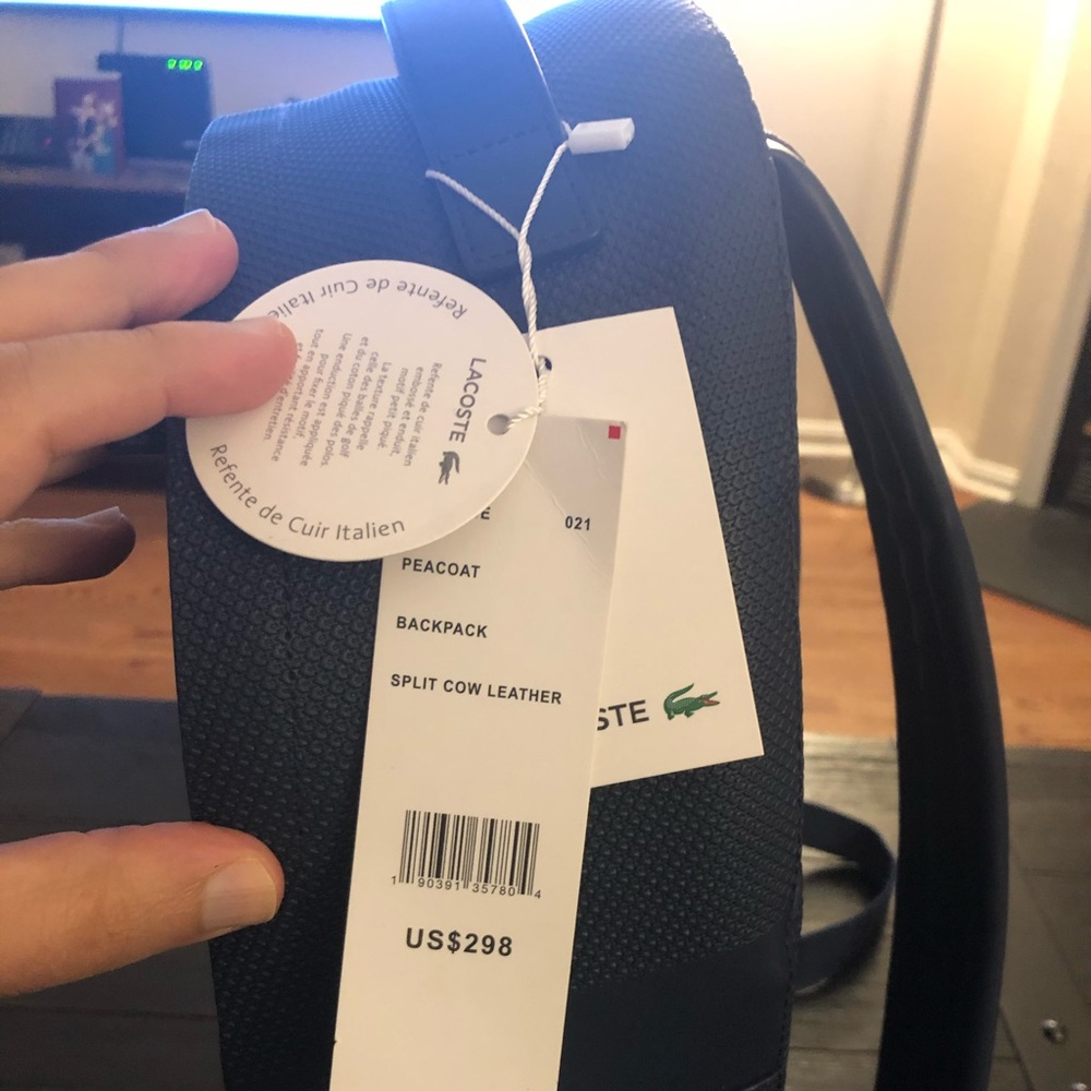 Men’s Lacoste backpack 🎒.